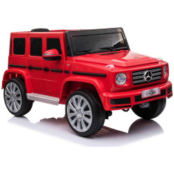 Elektrické autíčko Mercedes G500 12V,  červené
