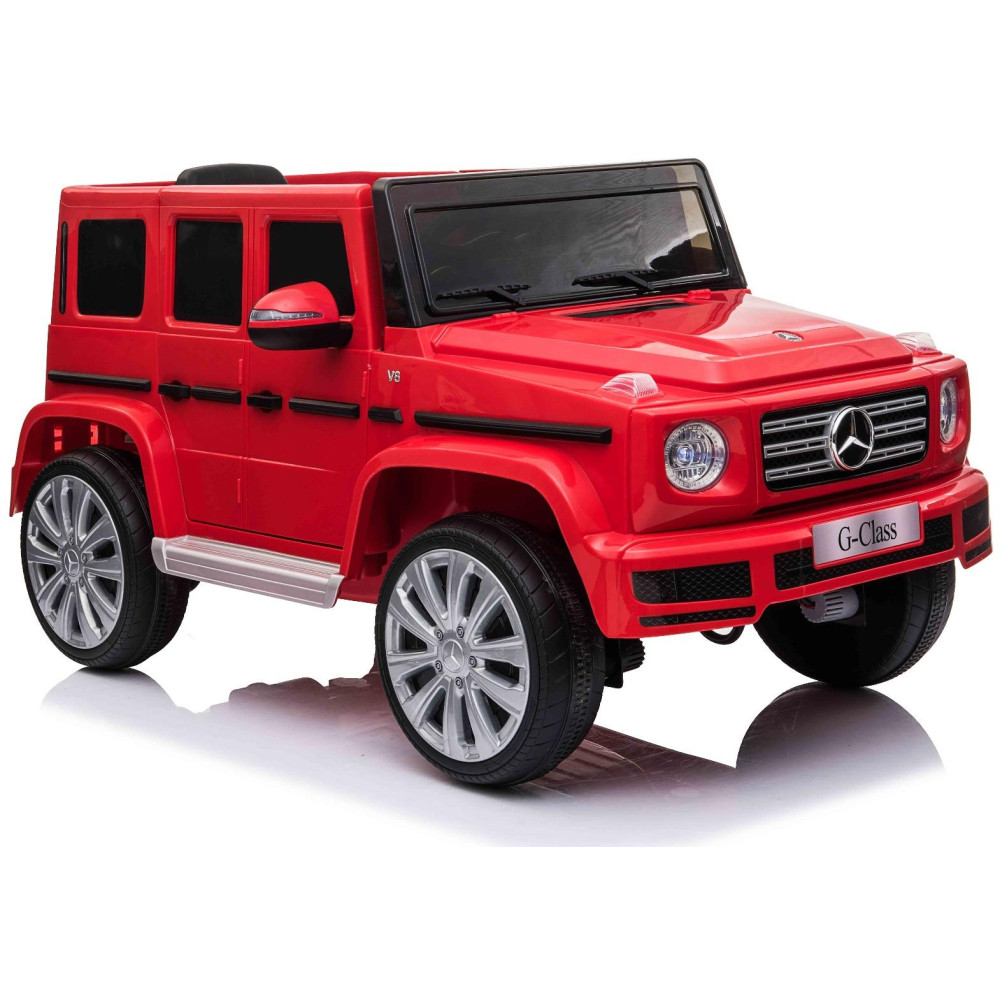 Elektrické autíčko Mercedes G500 12V,  červené