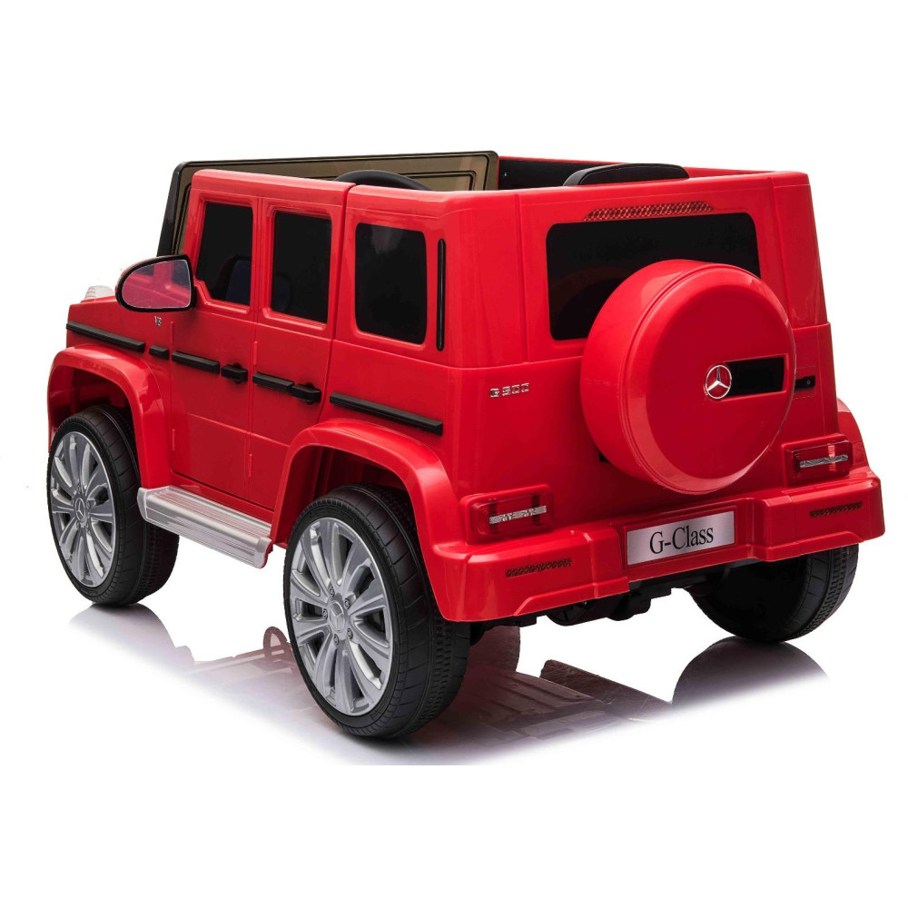 Elektrické autíčko Mercedes G500 12V,  červené
