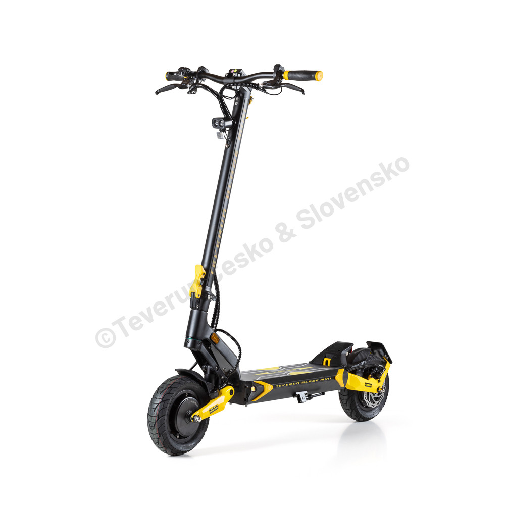Elektrická koloběžka Teverun Blade Mini Pro 2×500W 48V 20,8Ah žlutá